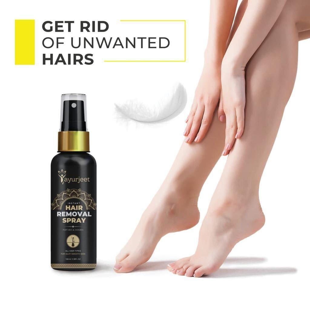 Hairoxio™ Ayurvedic Herbal Hair Removal Spray (Buy 1 Get 1 Free)
